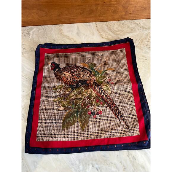 Vintage Waterfowl Pheasant Duck Quail Placemat & Napkin Set - Picture 13 of 13